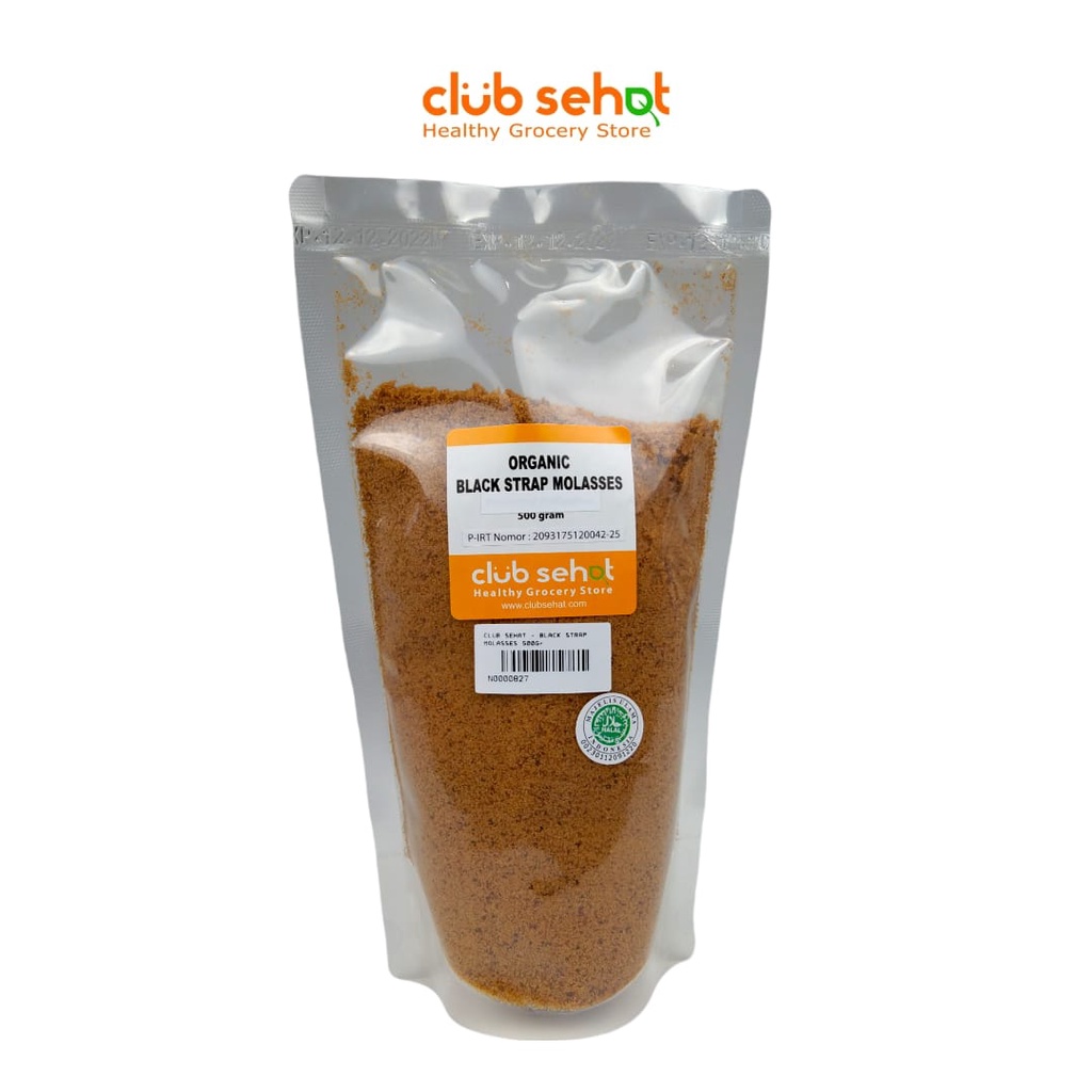 

CLUB SEHAT - BLACKSTRAP MOLASSES ORGANIC (GULA SEHAT- GULA DIABETES 500GR