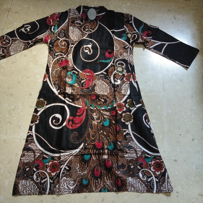 Baju Tunik Batik Halus Tunik Kantor Premium Murah All Size