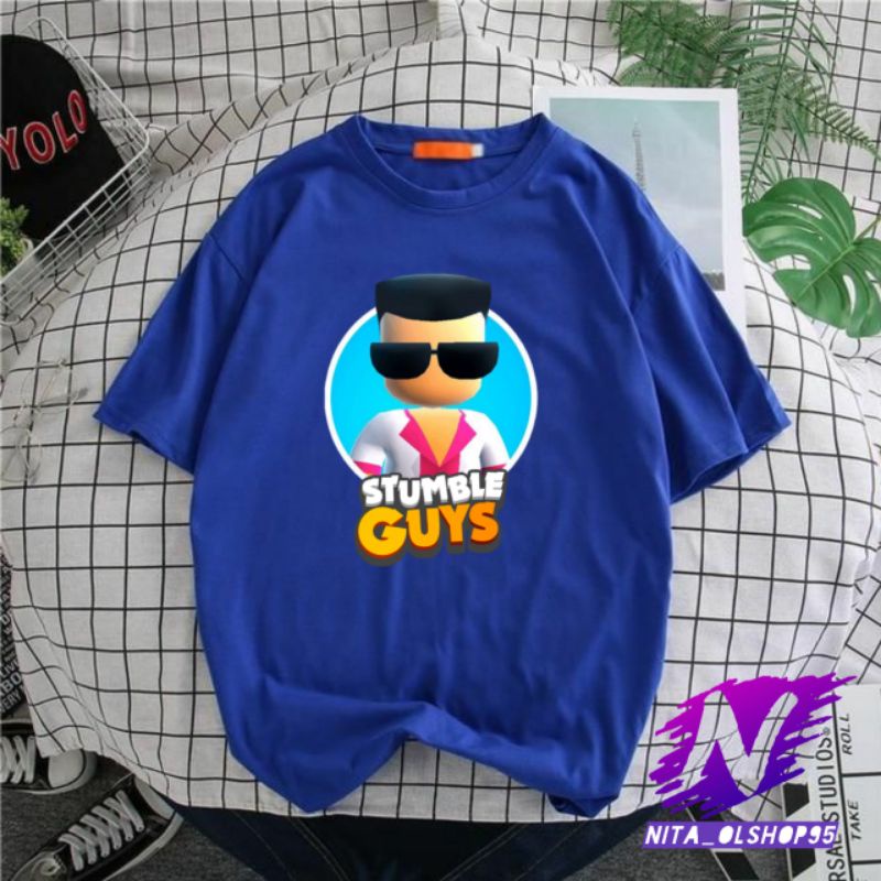 KAOS STUMBLE GUYS ANAk baju kaos anak stumble