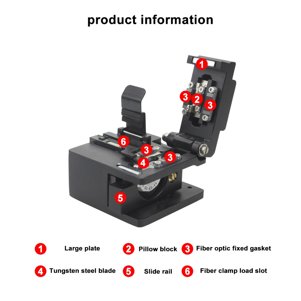 NOYAFA NF-9505 PRECISION FIBER CLEAVER - CUTTER PEMOTONG KABEL FIBER OPTIC