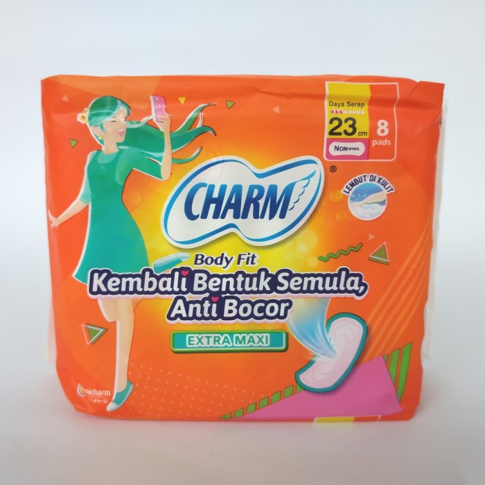 Charm Extra Maxi Non Wing 8 Pads
