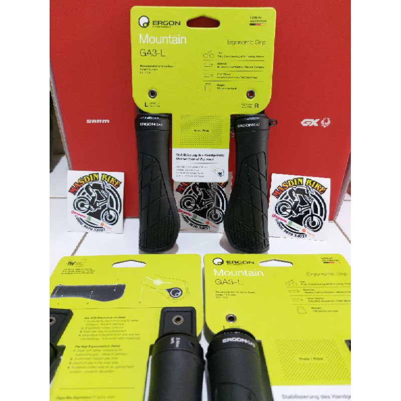 Handgrip ERGON Grip Ergon GA3 Black