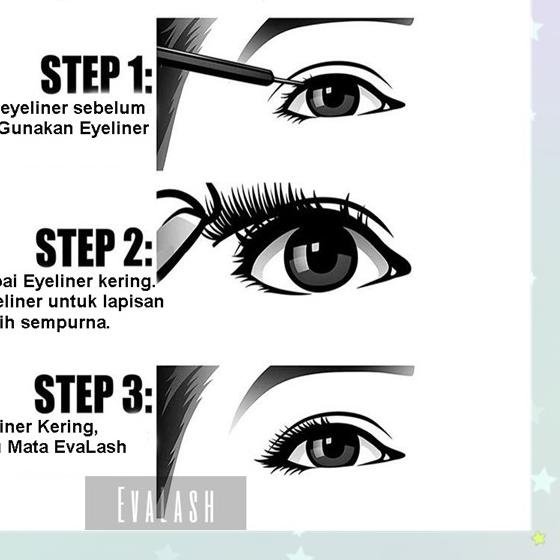 Evalash Bulu Mata Magnetic Eyelash Eva Lash Magnet Bulumata Magnet Eyelash Magnetik Kosmetik Mata