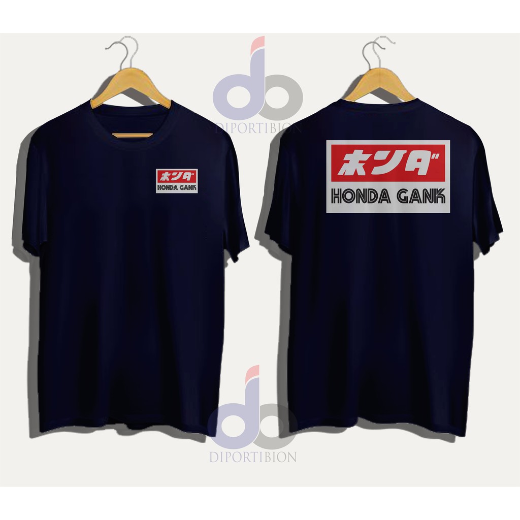 Jual Cod Honda Gank Honda Mbois Original Kaos Honda Gank All Size