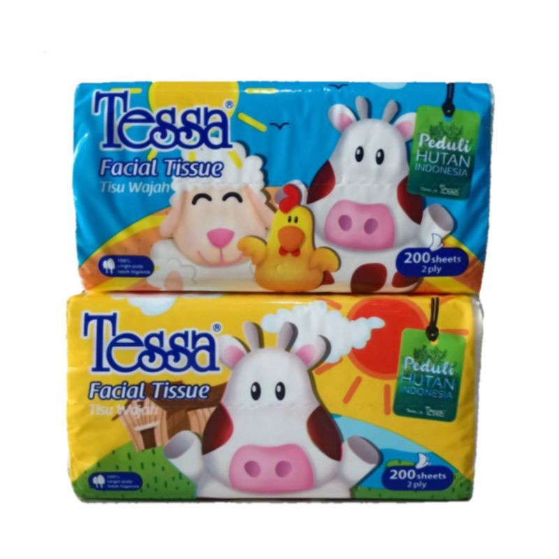 Tisu / Tissue Tessa 200 sheets 2 ply