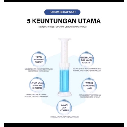 Pewangi Kamar Mandi / Gel Pembersih / Pewangi Toilet