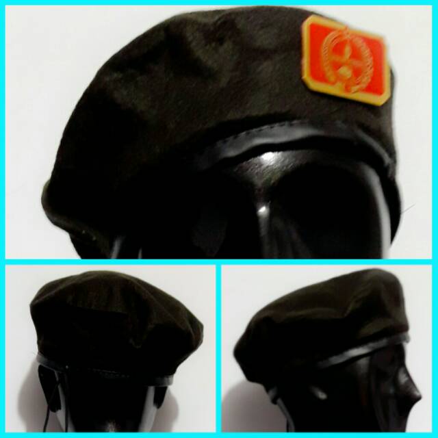 Topi Baret Pramuka Putra + Pin