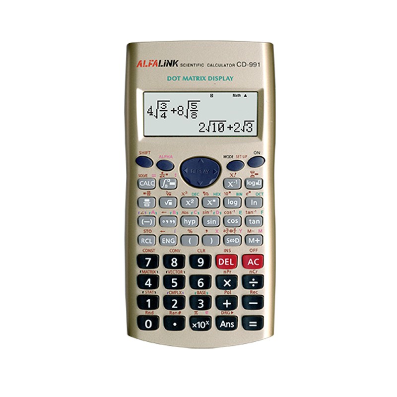 Alfalink Calculator CD 991/Kalkulator Scientific