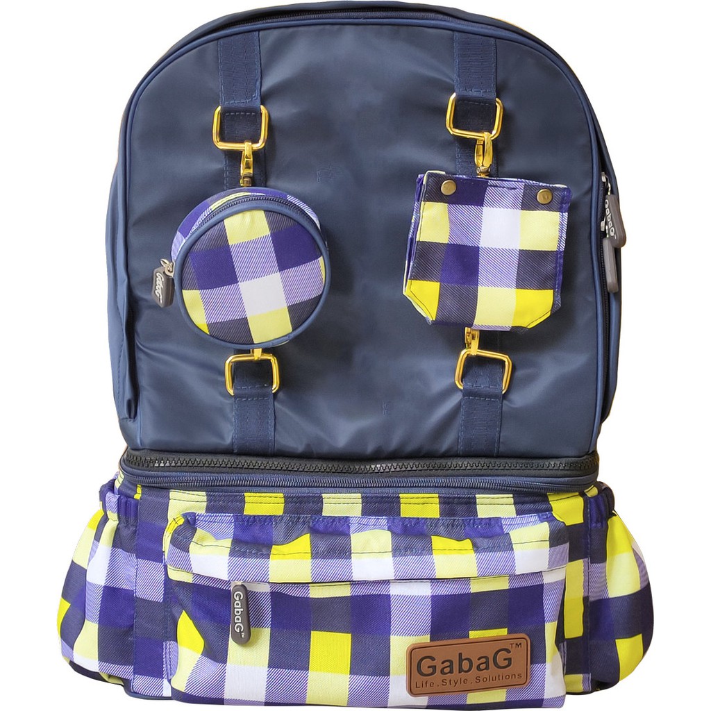 GABAG (COOLER BAG) BACKPACK SERIES - TARTAN (FREE ICE GEL 2)