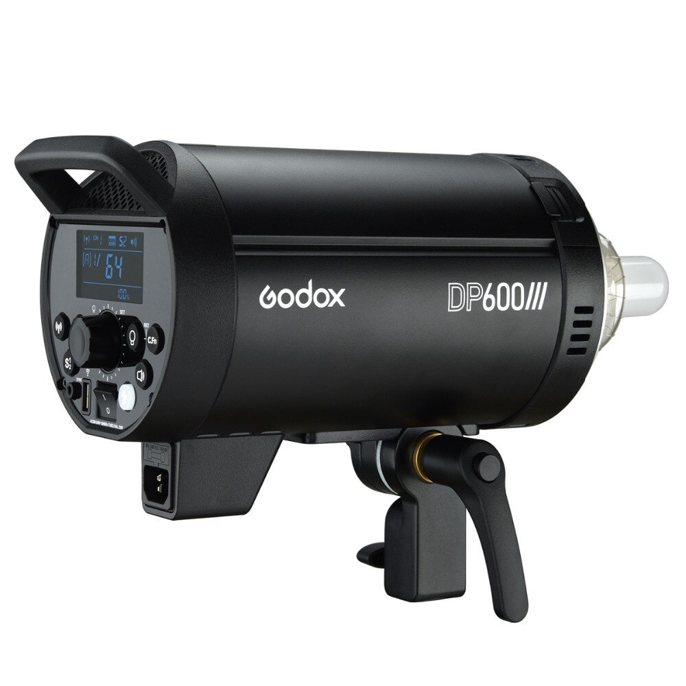 Godox DP600III Studio Flash Light 2.4G Built-in Wireless Receiver 600W - Black