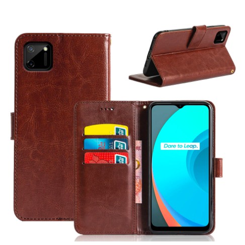 Realme C11 Flip Cover Wallet Leather Case