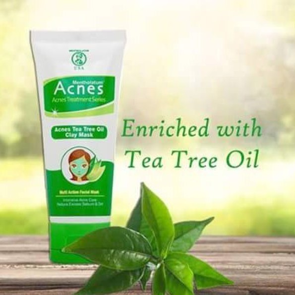 Acnes Tea Tree Oil Clay Mask 50g