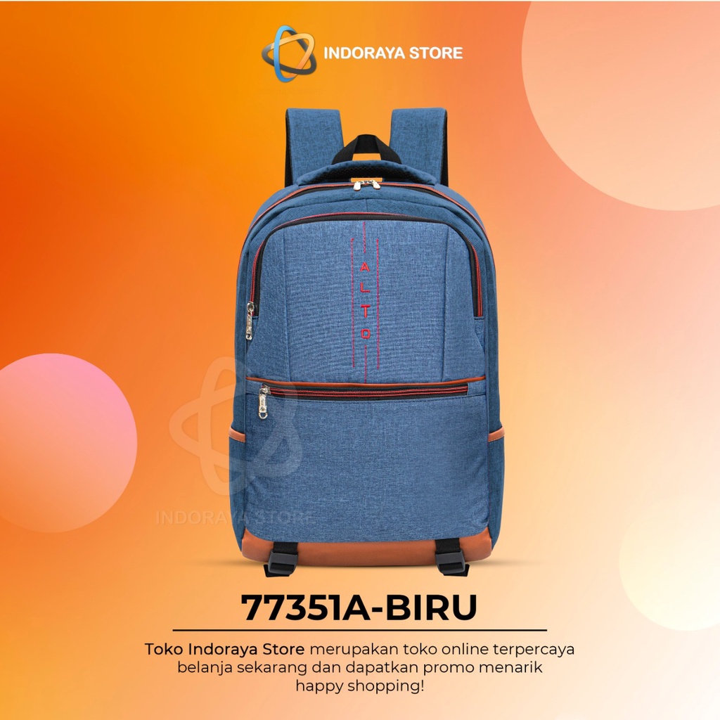 ALTO Tas Ransel Sekolah Anak Perempuan Tas Ransel Anak Laki laki Polyester Nilon Premium Import High Quality