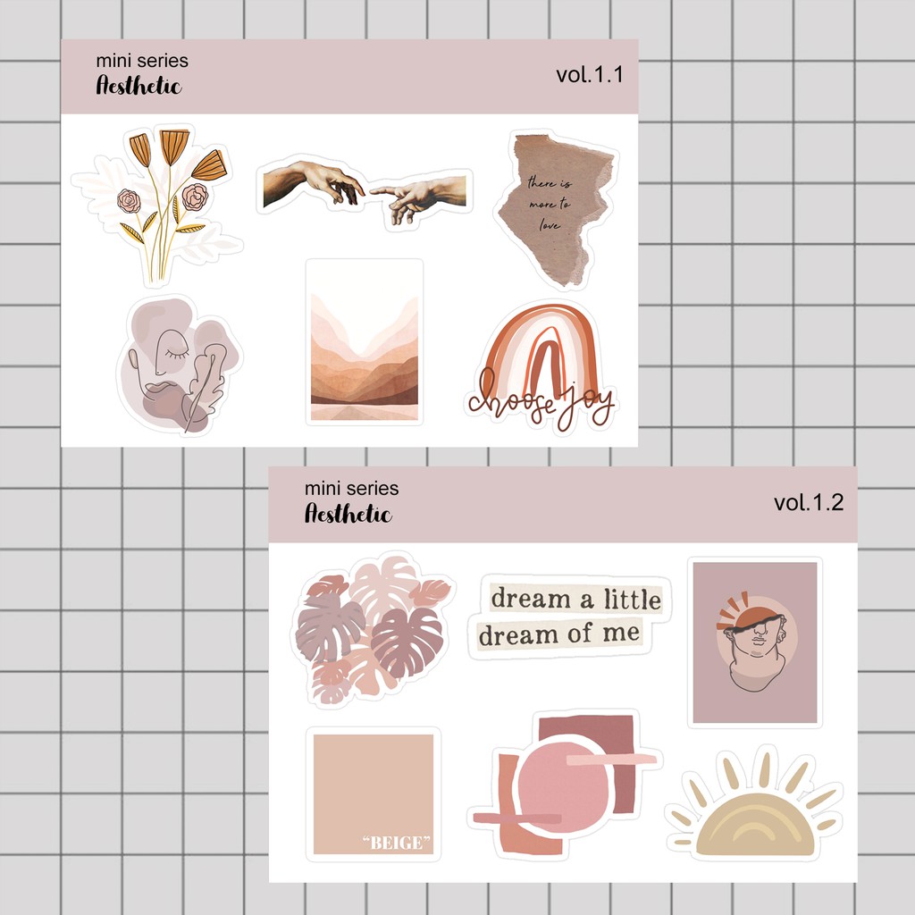 

Stiker Tumblr HP aesthetic / Stiker Laptop custom / stiker HP / Stiker Kpop | AESTHETIC MINI 1