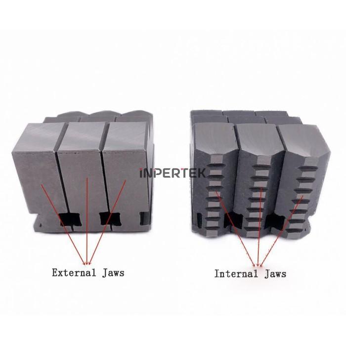 Hard Jaw Chuck Bubut10" 3Jaw kaki chuck bubut | Chuck | Jaw | Klaw10"