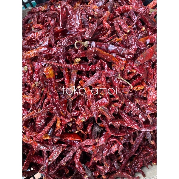 

Cabe Kering / Ham ciau Kon / Cabe kering merah 250gr