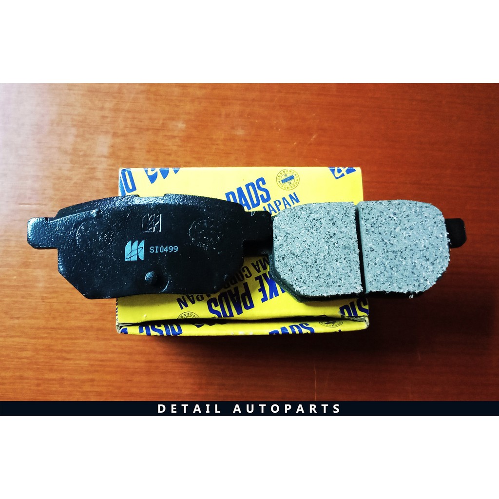 MK Brakepad/Kampas Rem Belakang Toyota Yaris 1Nz