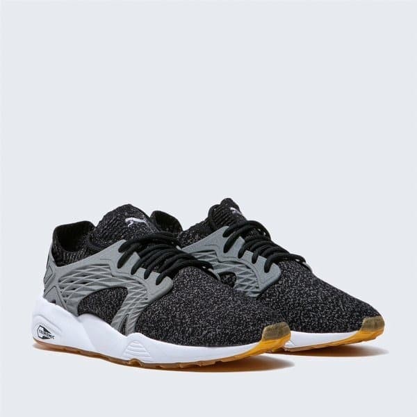 Sepatu casual puma Blaze Cage Solar FM Puma Black-Steel Gra 364773 01
