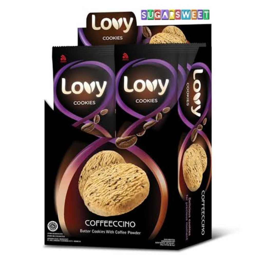 

Biscuit Lovy Coffeeccino 30 gr x 10 Sachet