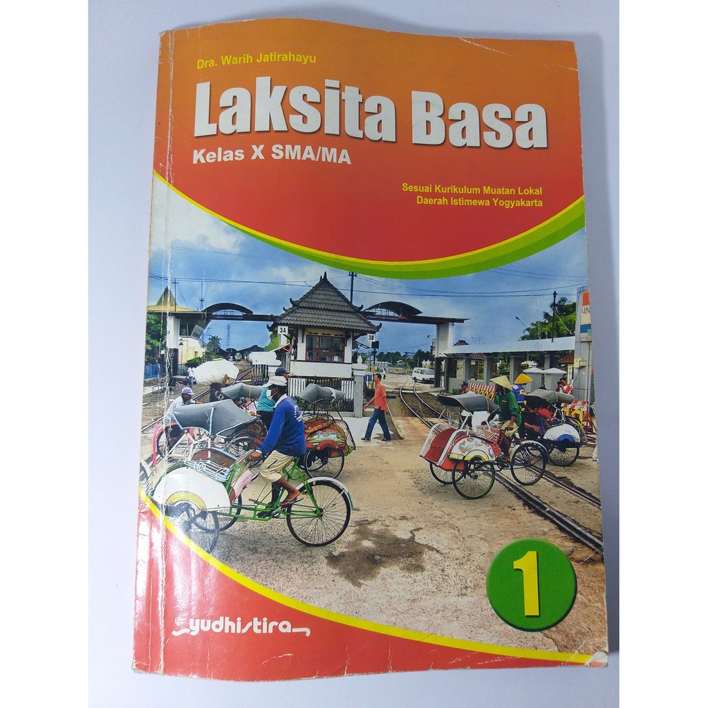 (PRELOVED) BUKU BAHASA JAWA- LAKSITA BASA UNTUK KELAS X, XI, DAN XII SMA