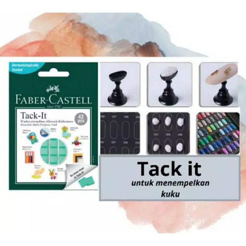 

TACK IT CLAY UNTUK MENEMPELKAN KUKU PALSU PADA NAIL HOLDER