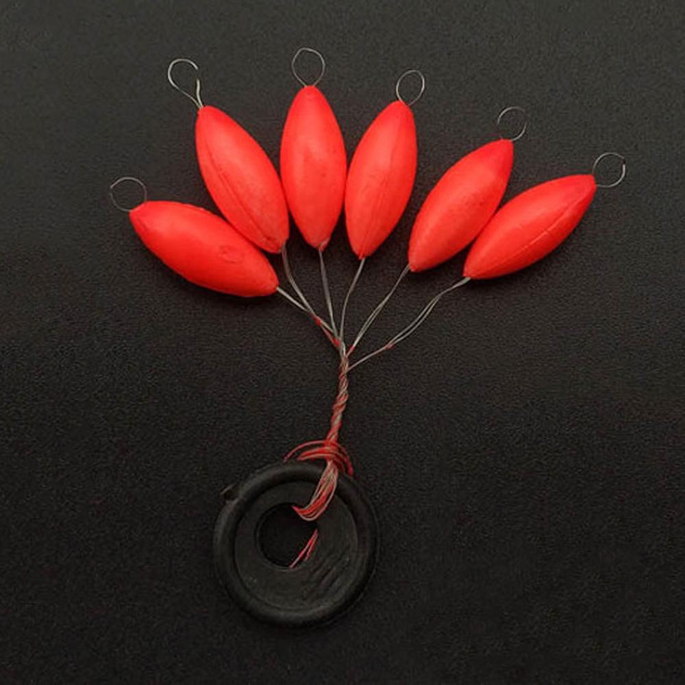 Lanfy Pelampung Pancing Oval Mini 240 Pcs Carp Fishing Stopper Space Oval Bean Pelampung Pancing Fishing Float Bobber