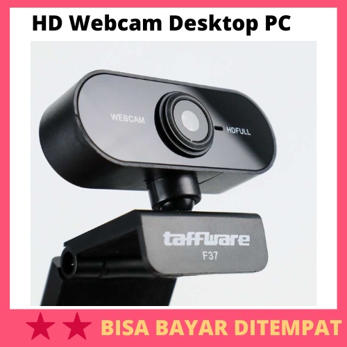 HD Webcam Desktop PC Video Conference 1080P with Mic / Webcam Camera Kamera Laptop Komputer  Pc Note