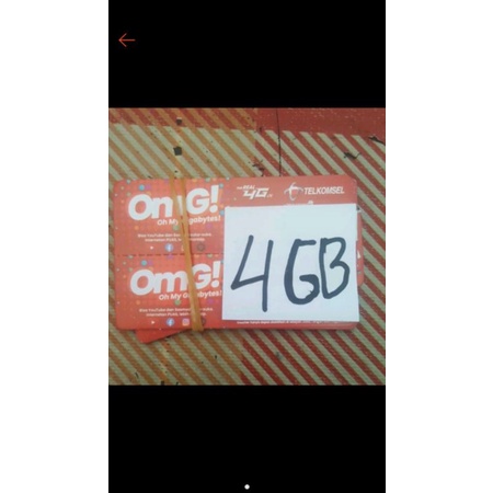 vc tsel 4gb jateng