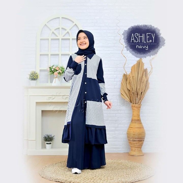 Hafikids Baju Gamis Anak Perempuan Satu Set Hijab Madora kids / Gamis anak 8 tahun terbaru 2021 keki