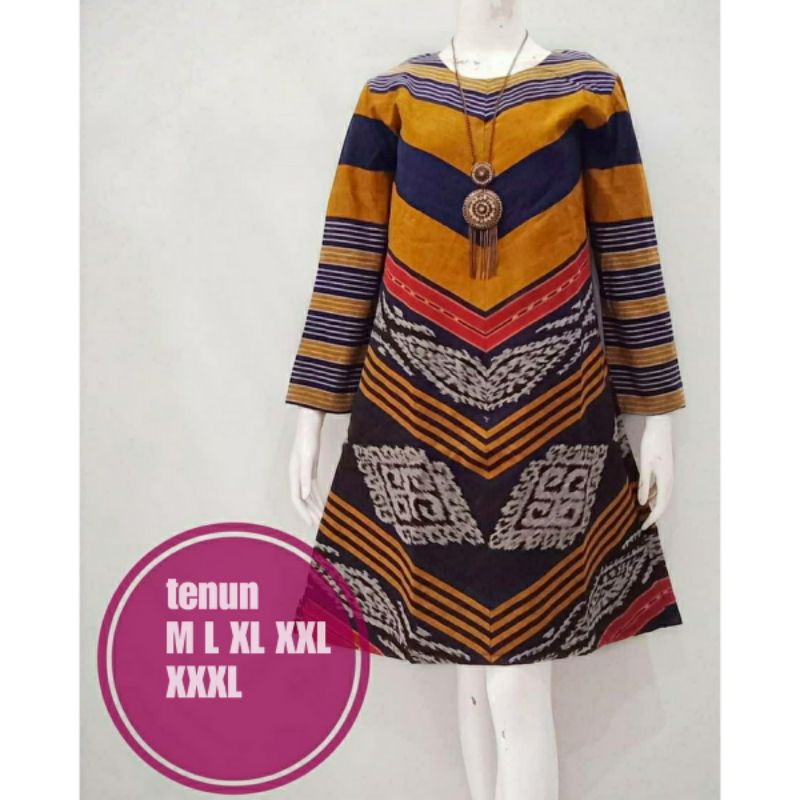Raisa tunik tenun wastra nusantara