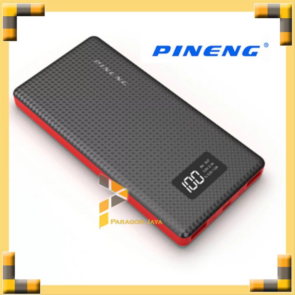 Termurah Powerbank Pineng / Pineng Powerbank PN-963 10000 mAh Hitam ORIGINAL Terlaris