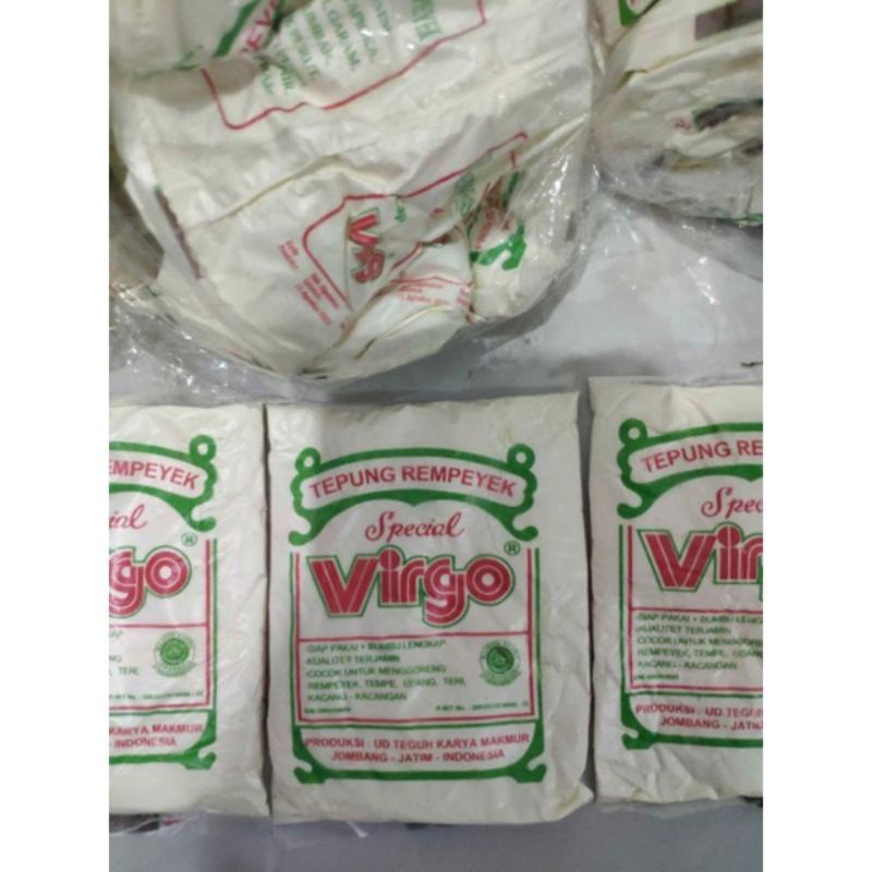 

Tepung Rempeyek Spesial Virgo isi 10 pcs