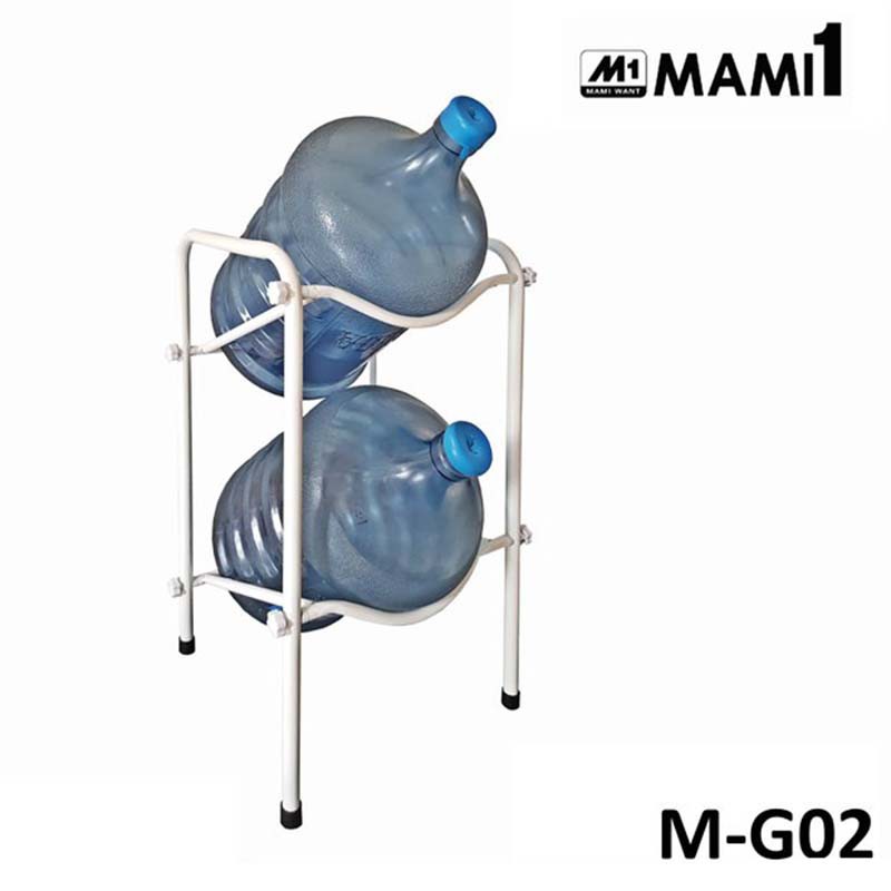 Rak galon air susun 2 tingkat baja ringan 35x33x66cm WMO M-G02