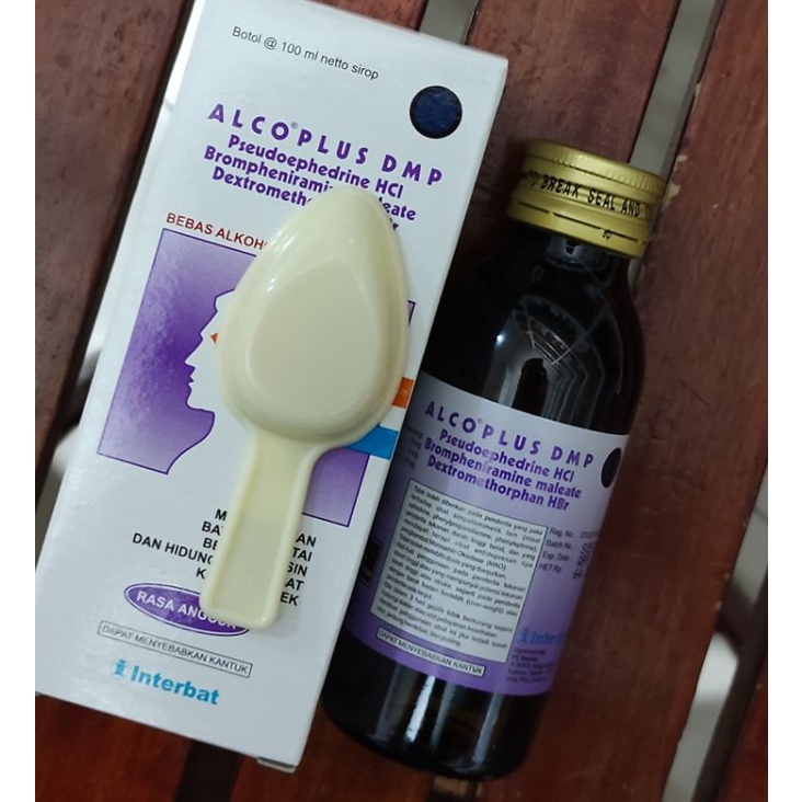 Alco Plus DMP 100 ML / Obat batuk disertai bersin-bersin / Hidung Tersumbat