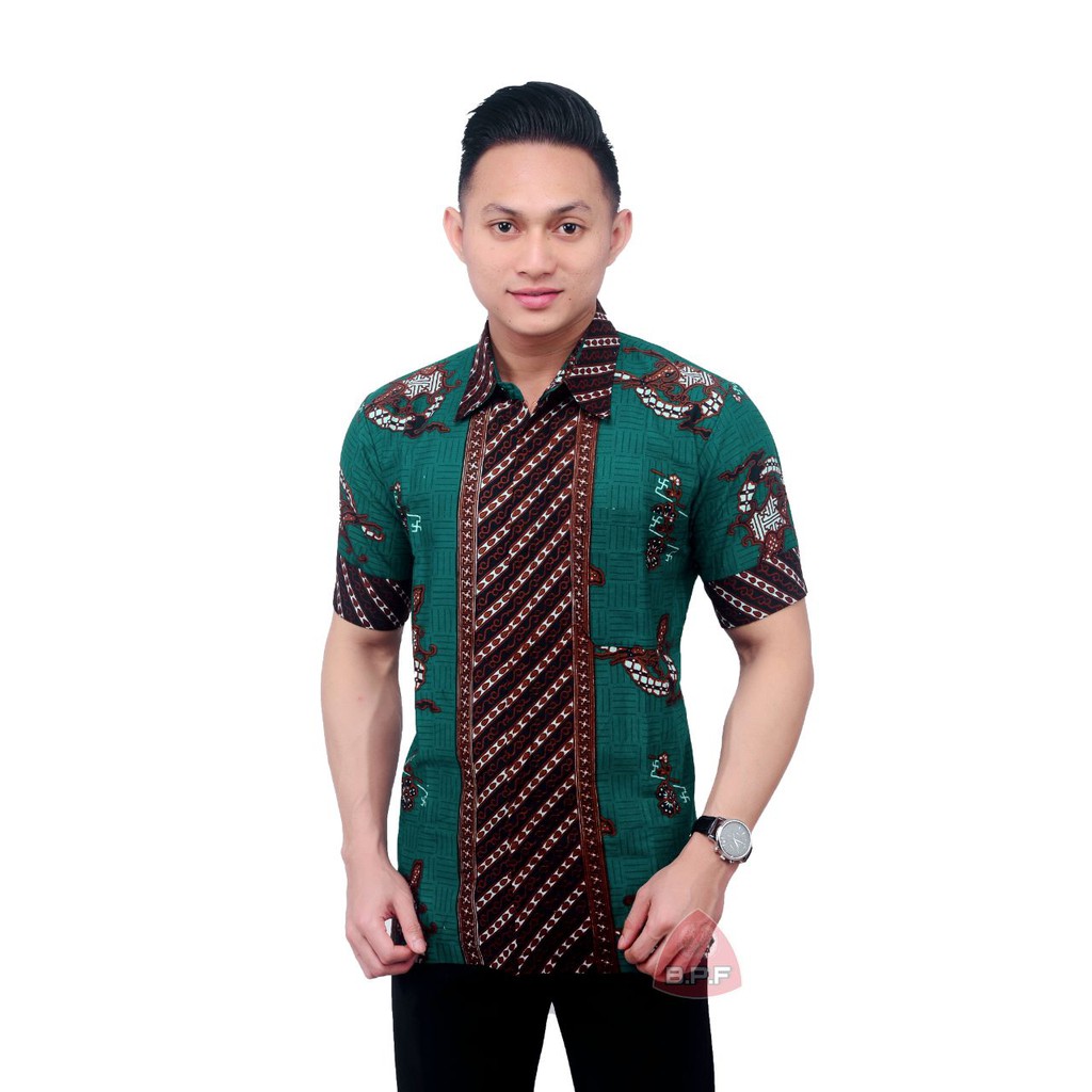 KEMEJA BATIK LENGAN PENDEK COWOK