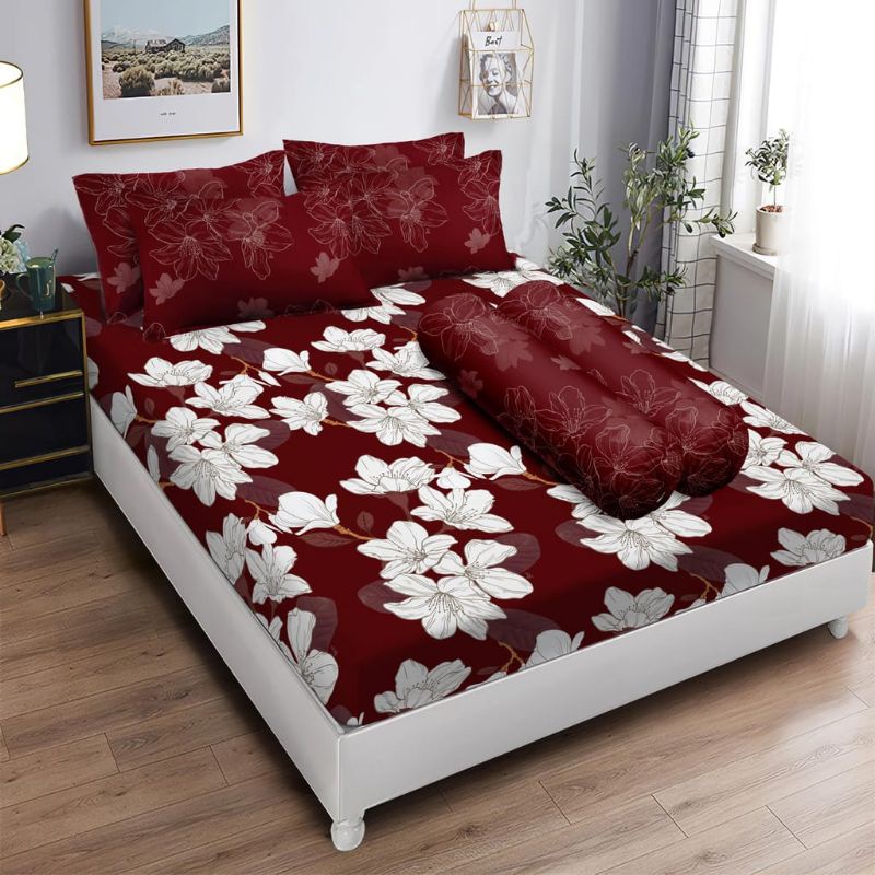 Sprei lady rose 180x200 ukuran no 1 harga promo produk original motif ANELA