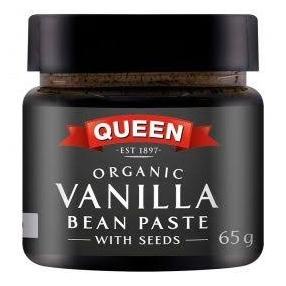 

Queen Organic Vanilla Bean Paste with Seeds 65 Gram ---NEW---