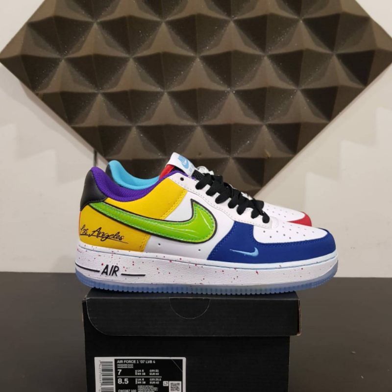 nike air force 1 low los angeles colorful