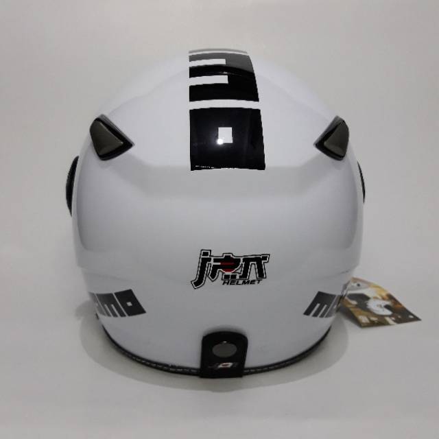 Helm Jpn Momo Pilot putih