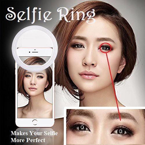 Selfie RIng Light/Lampu LED Vlogger lampu mini kamera charm eyes /rk-12 racun tiktok ringlight mini