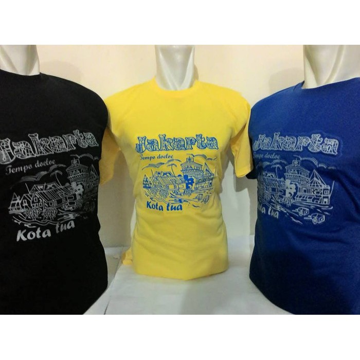 kaos jakarta oleh oleh jakarta oblong jakarta souvenir jakarta