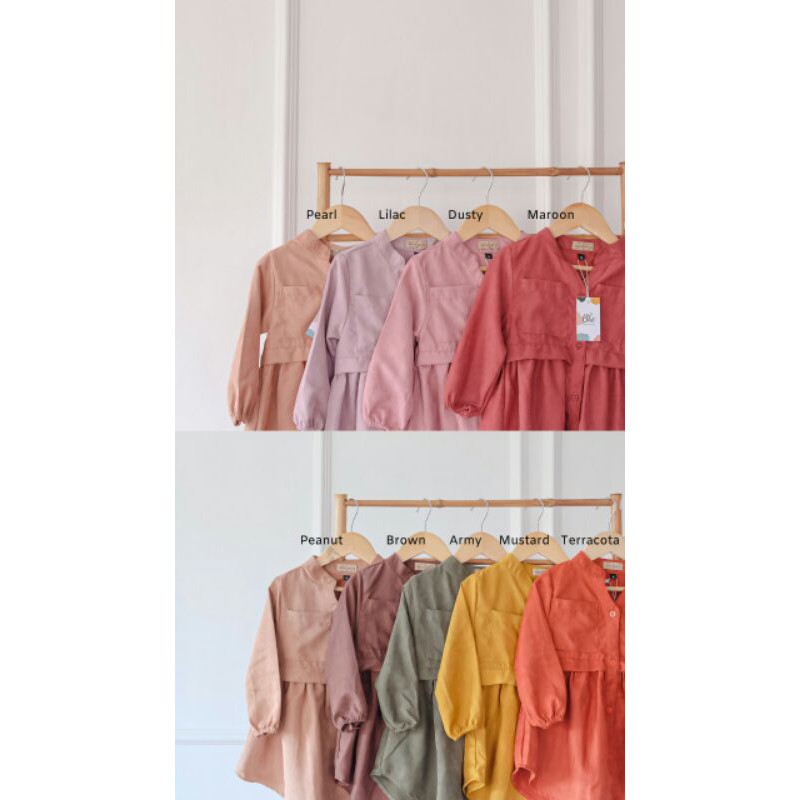 Ayudia Tunik Dress Lebaran Anak By BBCKIDSWEAR