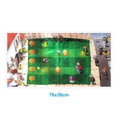 HCBS - Map plants vs zombie giant zombie mat game peashooter Matras