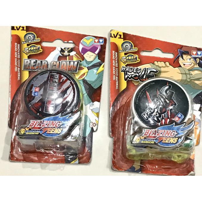 Buruan Serbu] Auldey Yoyo Blazing Teens 5 Primary Rear Claw Hades Wolf Original