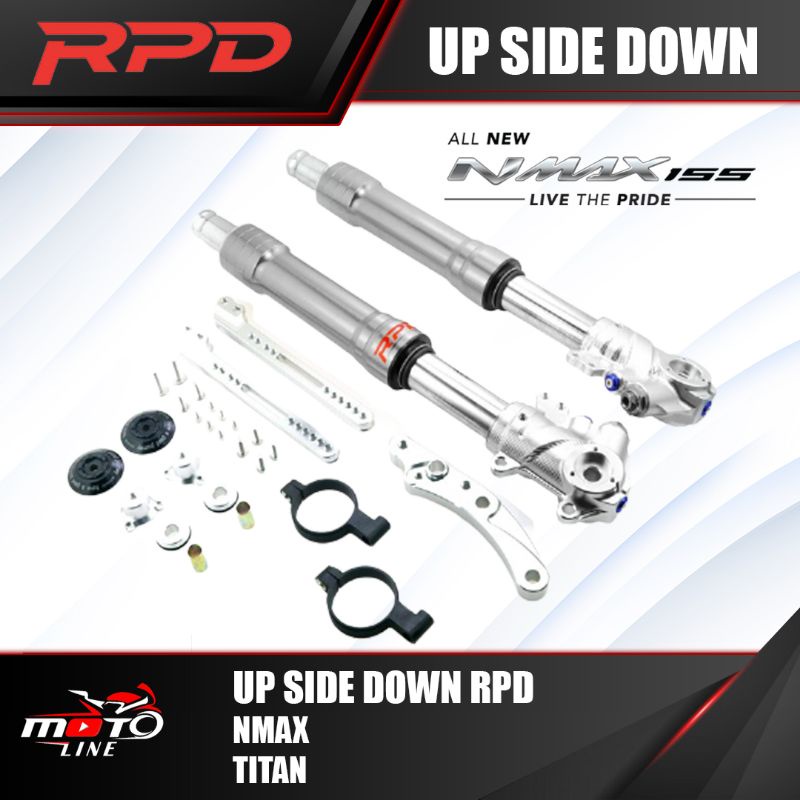 upside down nmax rpd titan