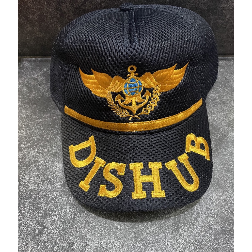 Topi Jaring Dishub Wing List - Topi Jaring Perhubungan - Topi Jaring - Topi Dinas Perhubungan