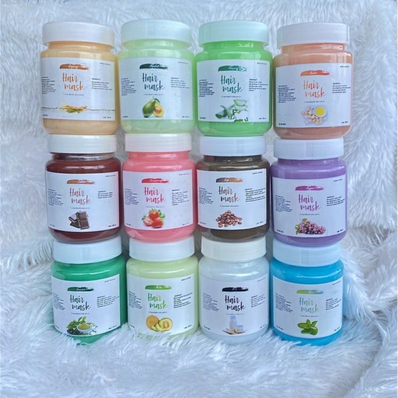 PAKET HEMAT 4PCS HAIRMASK BPOM