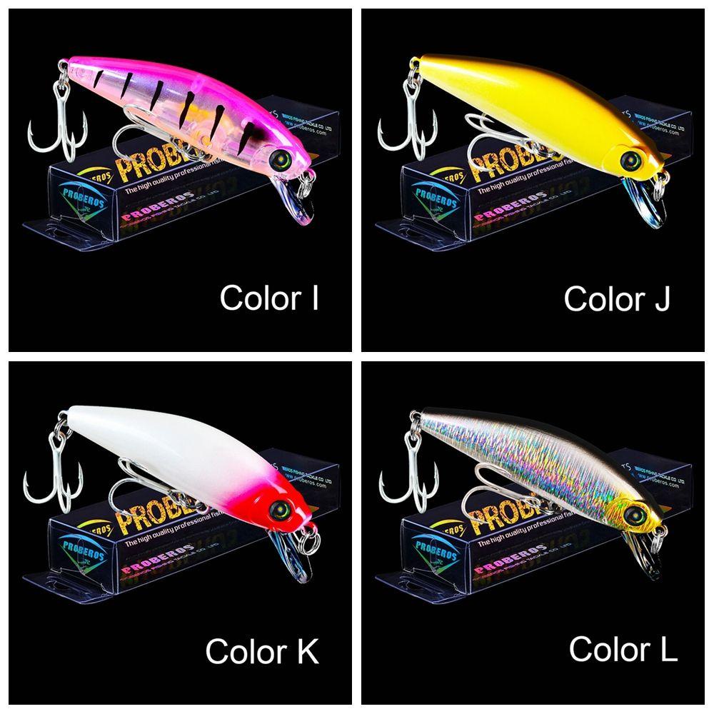 Top Slowly Sinking Minnow Baits Desain Jepang Crankbaits Striped bass Minnow Lures