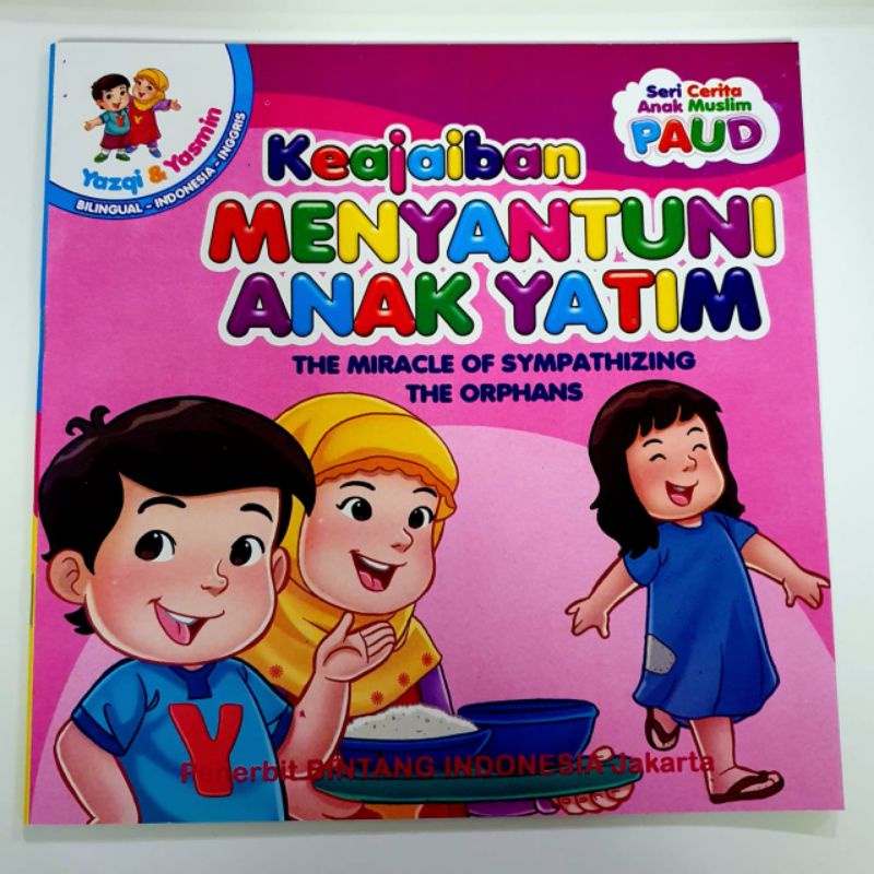 Buku cerita anak seri keajaiban (seri 2 bahasa)