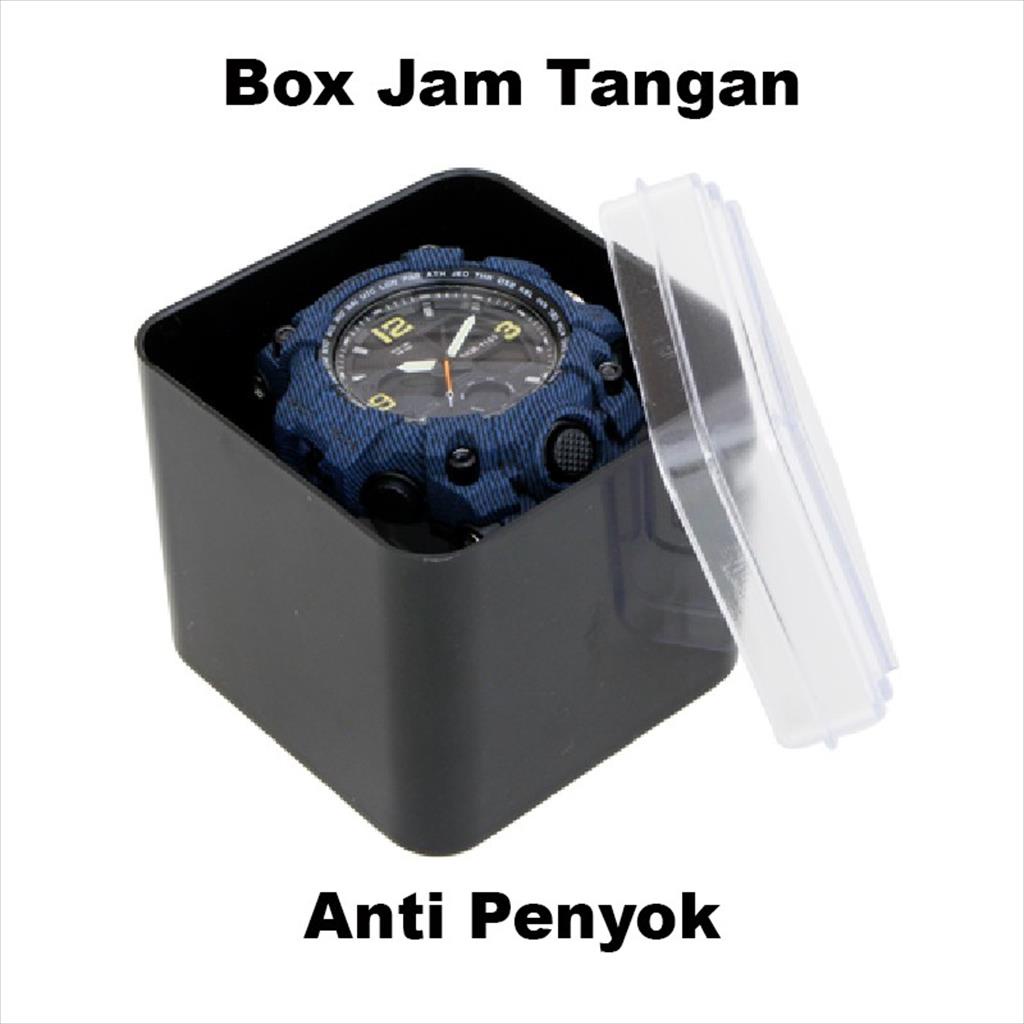 Box Jam Tangan Kaleng / Anti Penyok / Pembelian Harus dengan Jam Tangan Image 3